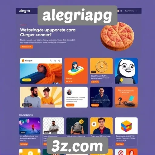 Experiência do usuário na navegação do alegriapg